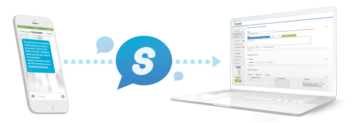 ricezione sms